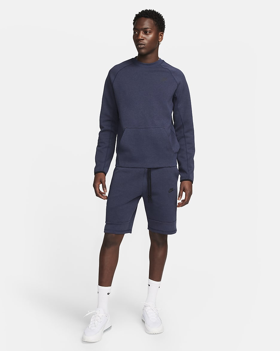 Nike tech fleece crew neck online